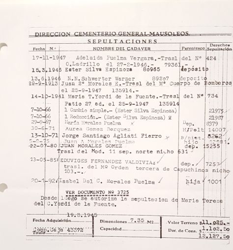 Ficha mausoleo cara 1